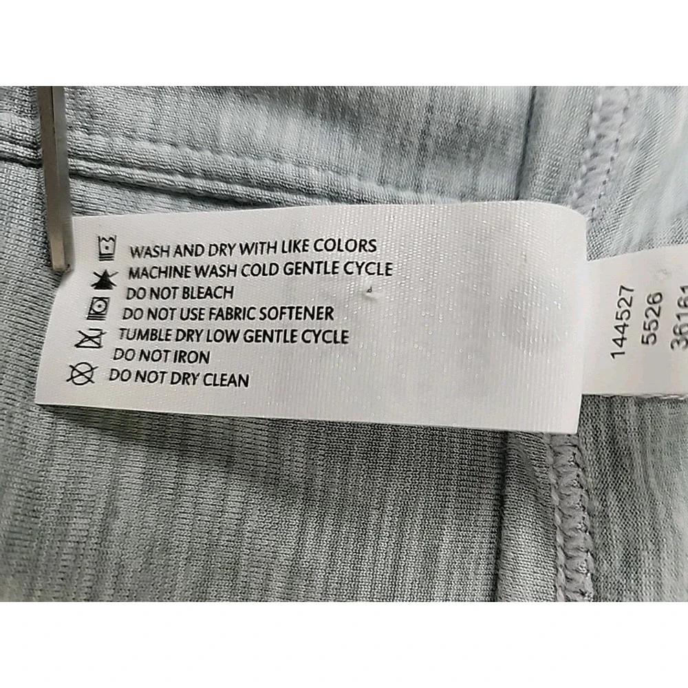 90 DEGREE By REFLEX Women's 2XL Workout Twist-Front Crop Tank Gray Stretch EUC - Picture 7 of 7